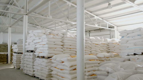 Instruction Of The Warehouse Of Bulk Flour Storage In Flour Production
