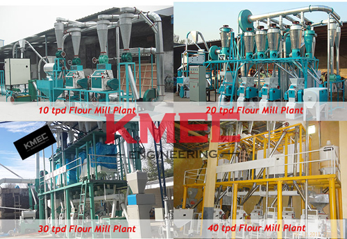 Flour mills machinery plant